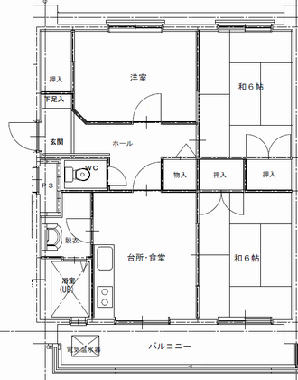 Ｎ今（特公賃）間取