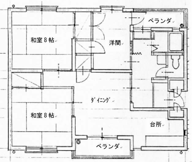 甲楽城間取